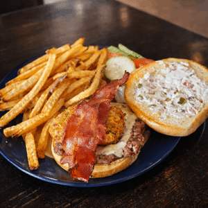 Bacon Jalapeno Popper Burger